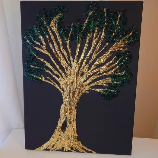Картина "Золотое дерево"