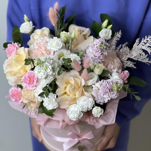 Фееричный Сюрприз 🫶🌸 Роза , маттиола
