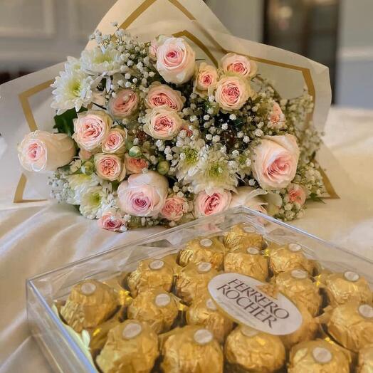 Flower Bouquet   Ferrero Rocher