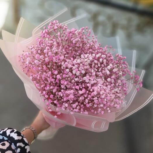 Gypsophila en un ramo