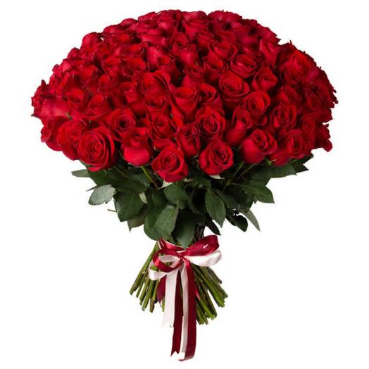 101 Red Roses Bunch