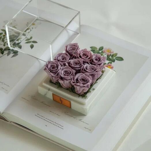 Marble Lilac Nueve Infinity Rose
