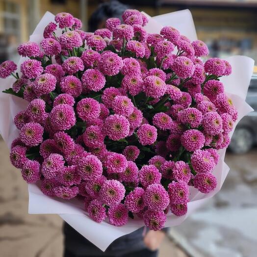 Букет кустовых хризантем