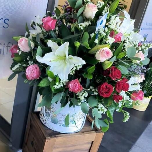 Flowers in a box