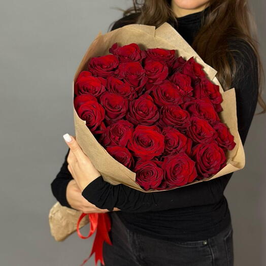 25 pcs Red Rose