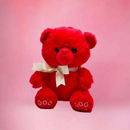 Teddy Bear red