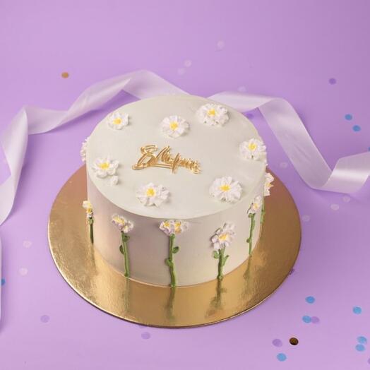 Торт на 8 марта Ромашковое счастье 2 кг