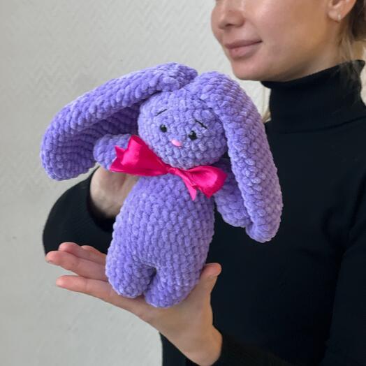 Зайка ручной работы 💜 подарок