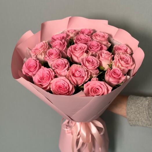 Mono ramo de 21 rosas Rosadas