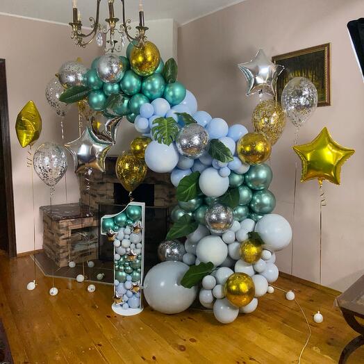 Globos de Cumpleaños, 213 piezas
