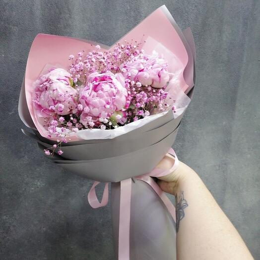 Миссис 🥰️ 3 пиона стильно