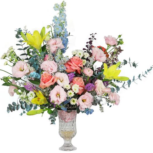 Joyful Moments Flowers vase