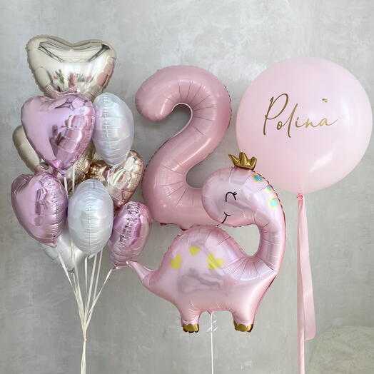 Globos para niña