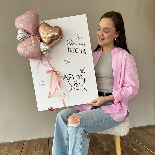 Открытка «Весна»