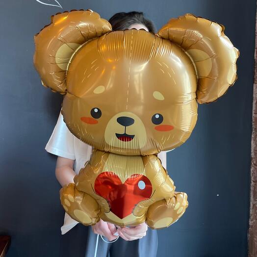 Oso De globo con corazón 🐻 ❣ ️