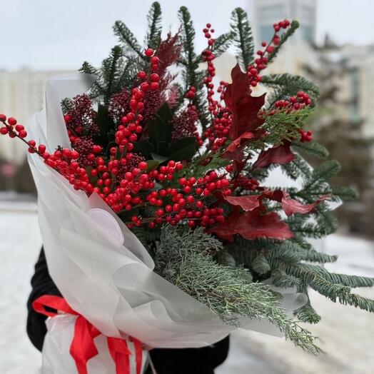 Букет зимний банч