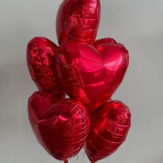 Шары «Сердца» 17