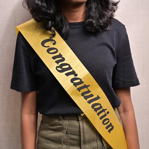 Congratulation Sash-4