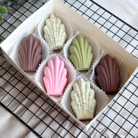 Galletas Madeleine (juego de 6)