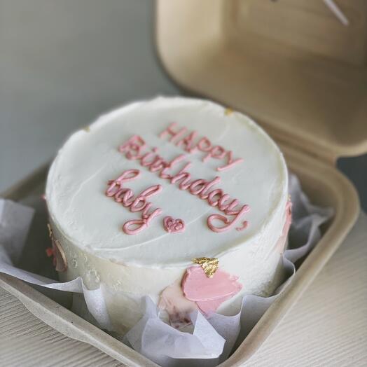 Бенто торт HAPPY BIRTHDAY BABY