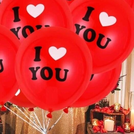 Balloons ️ I love you 11pic