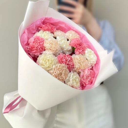 Диантус микс в букете 122