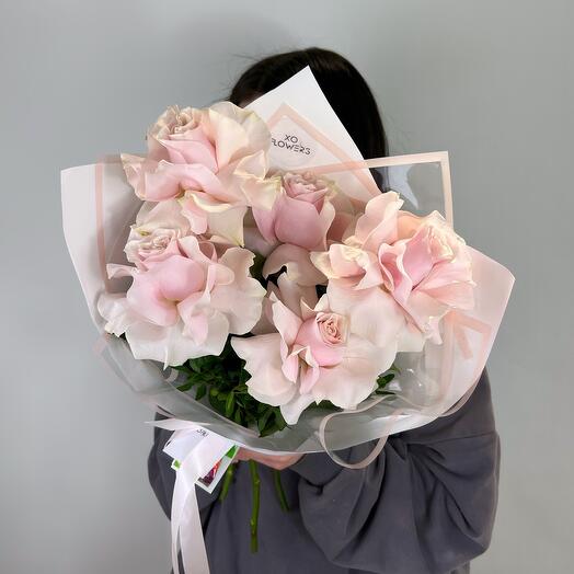Французские розы от XOFLOWERS