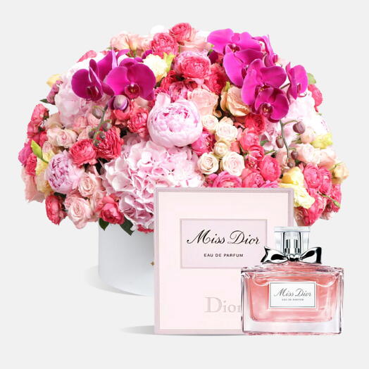 Bewilder Flower Box X Miss Dior Eau De Parfum