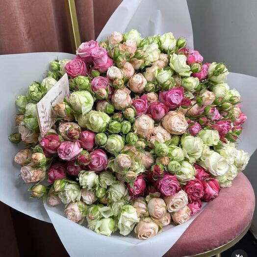 Букет из пионовидных роз🌹🌹🌹