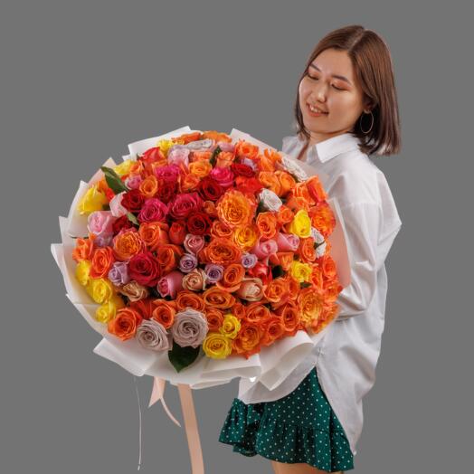 Голландская роза 50 см