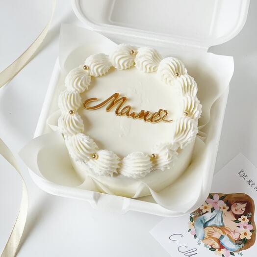 Бенто торт «Маме»