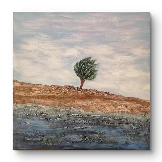 Внешне спокоен