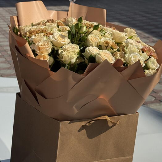 Classic Brown Bouquet