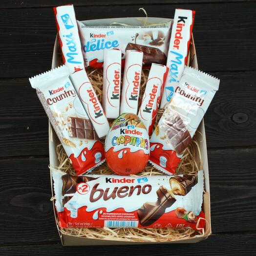 Kinder Gift Set - Sweet Box of Kinder Sweets