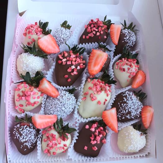 Клубника 🍓 🍓 🍓 в шоколаде 🍓 🍓 🍓