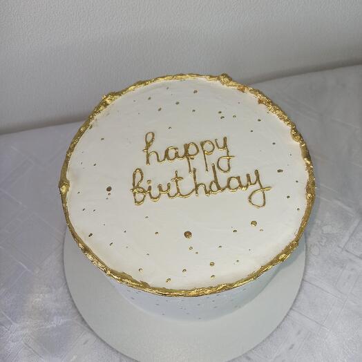 Торт happy birthday