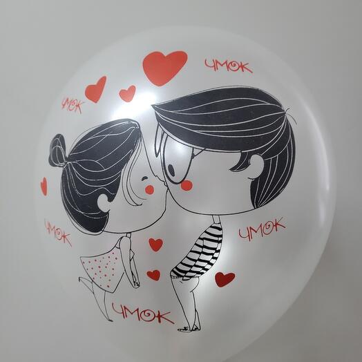 Воздушный шар Чмок