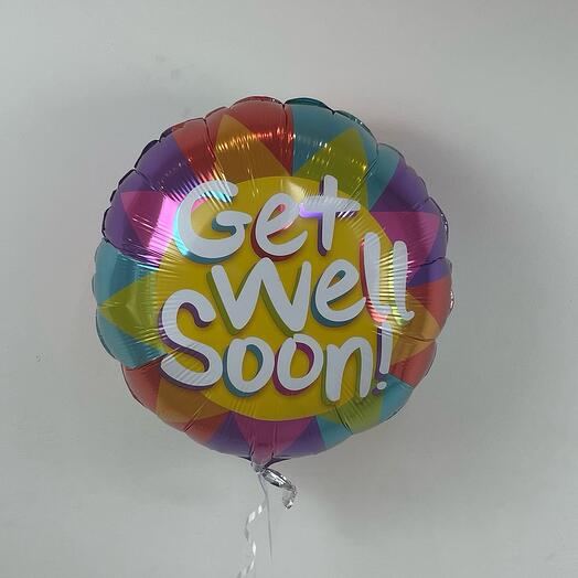 Get Well Foil Balloon