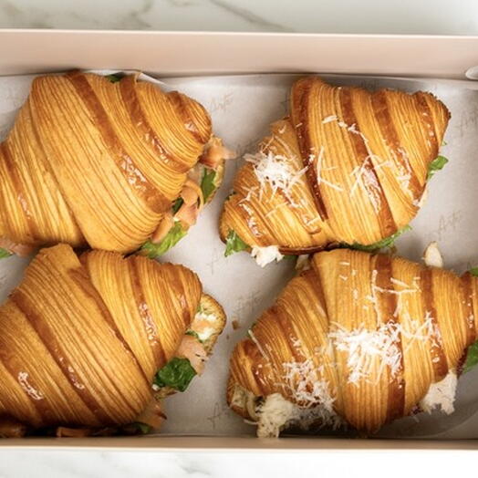 Sandwich Croissant Sharing Box