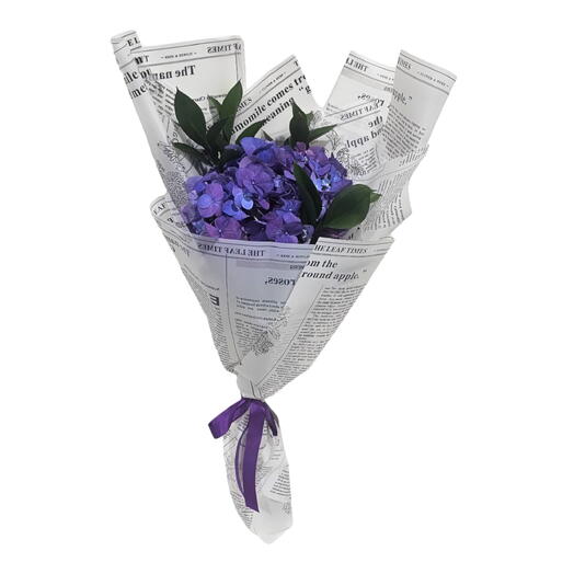 Purple Hydrangea Bouquet