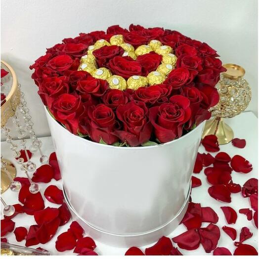 Caja San Valentin Ferrero ROSE Grande