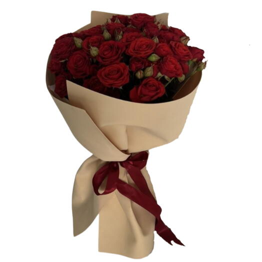 Wonderful red roses bouquet