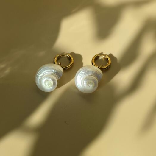 Серьги Shell