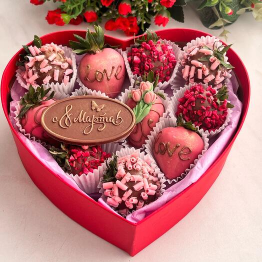 Fresas en chocolate
