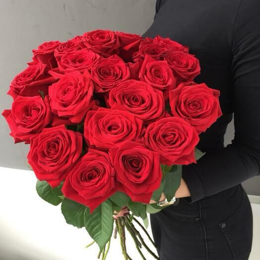 20 rosas rojas