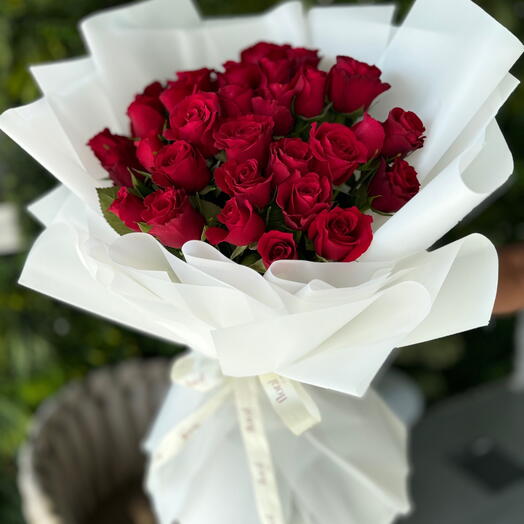 Red Aesthetic Bouquet