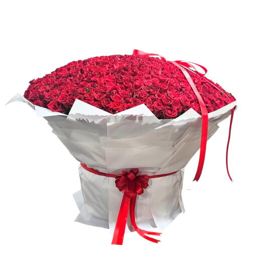 Valentine 1001 Roses Basket