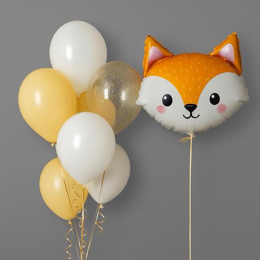 🦊 Композиция шаров Лисёнок