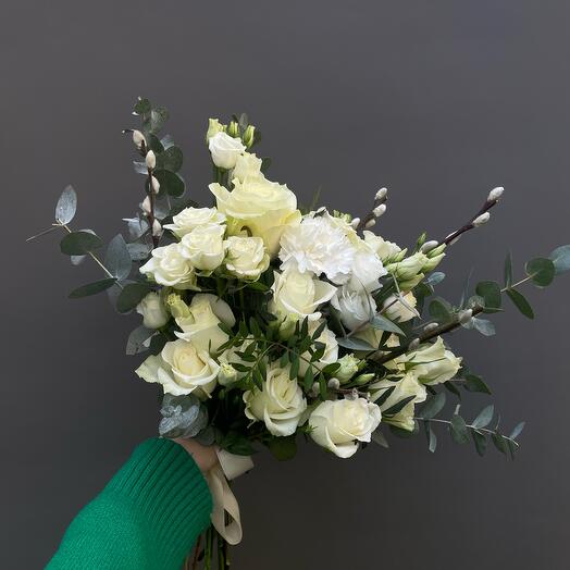 White Roses Bouquet