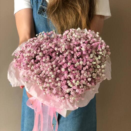 СЕРДЦЕ ИЗ ГИПСОФИЛЫ 💓